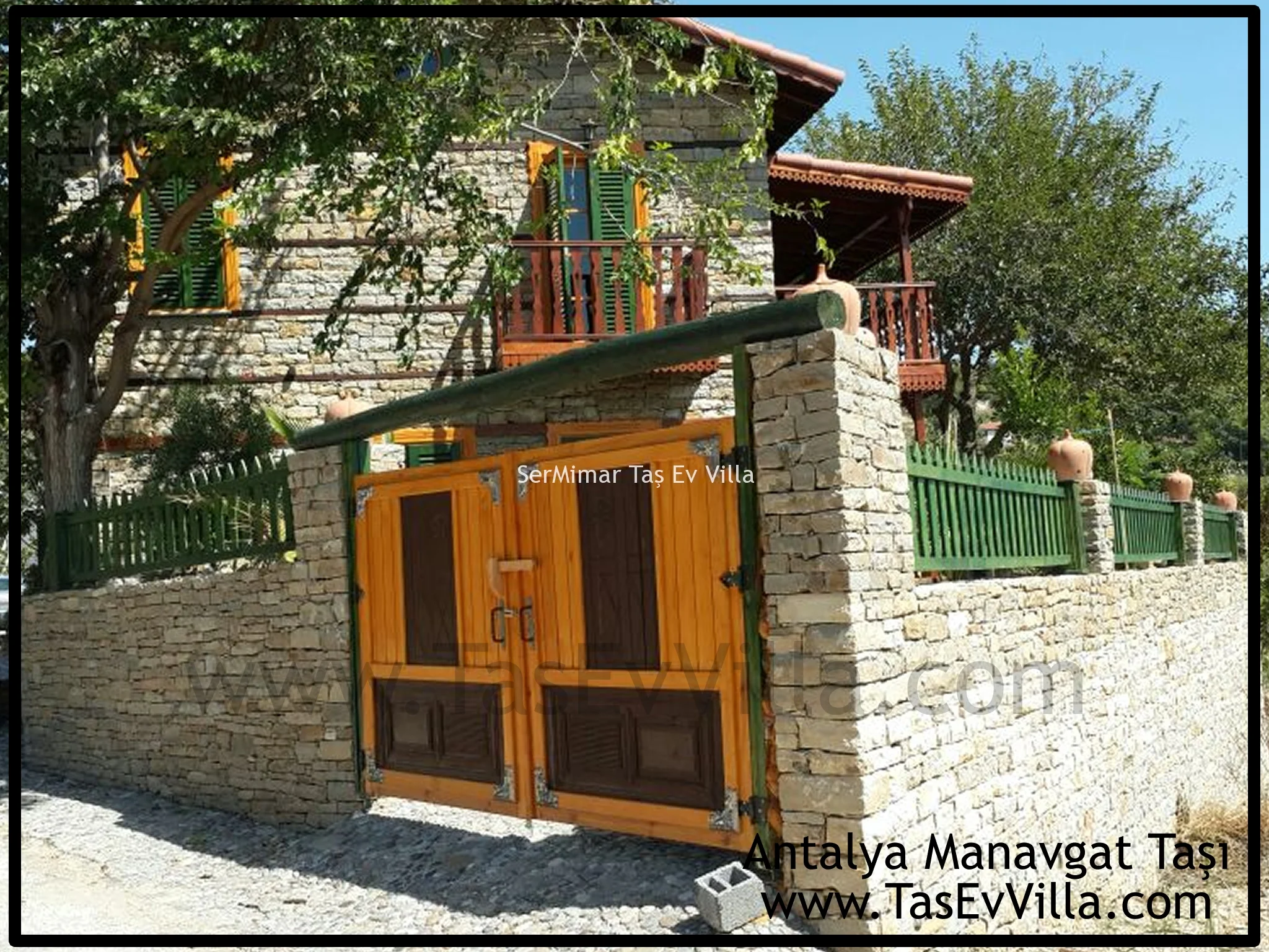 Premium Taş Ev Projesi