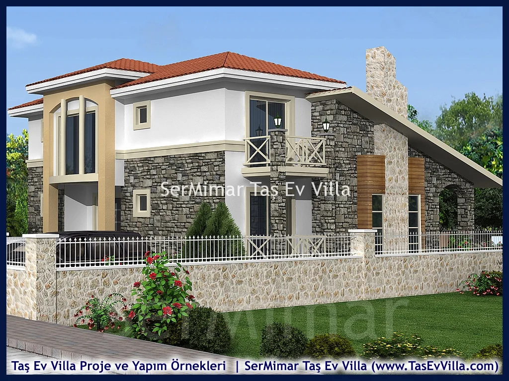 Premium Taş Ev Projesi