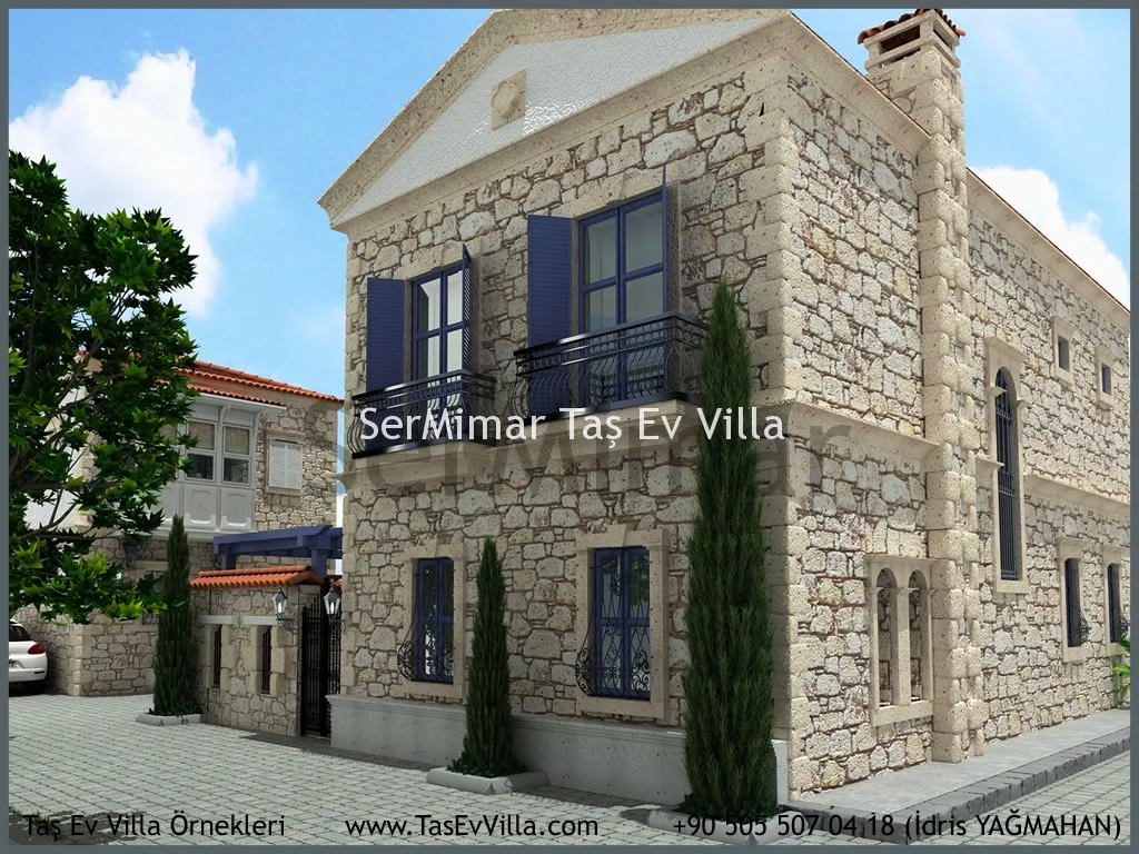 Premium Taş Ev Projesi