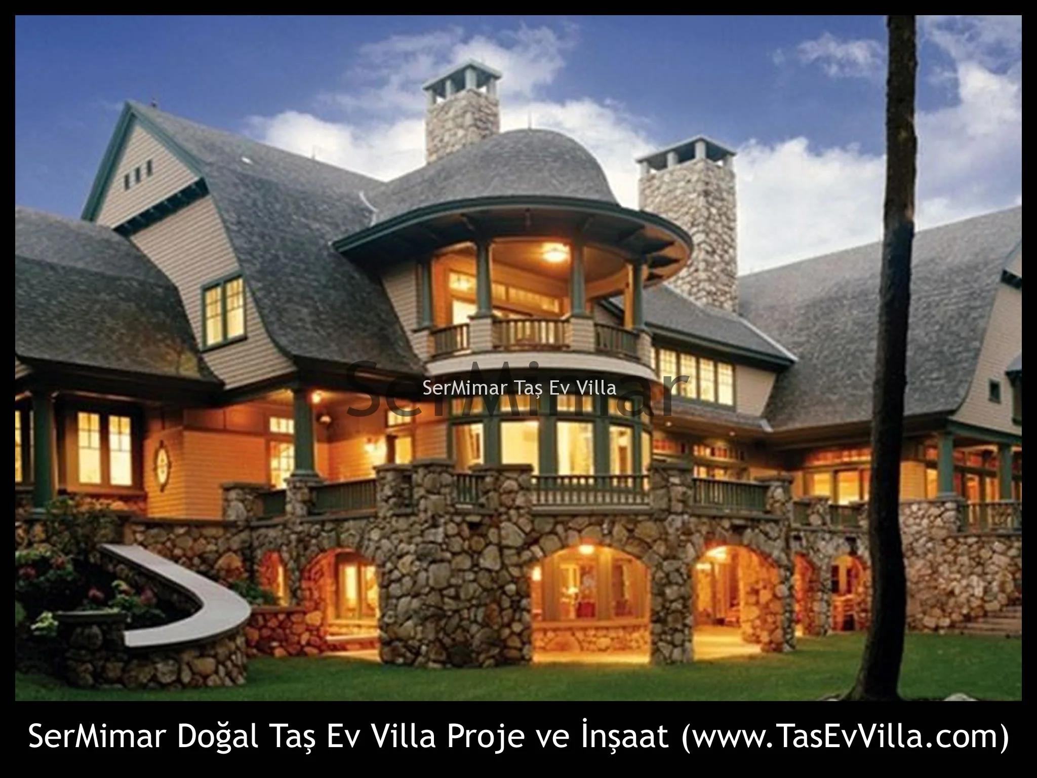 Premium Taş Ev Projesi