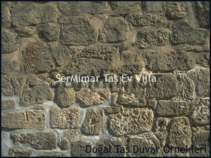 Taş Duvar Modeli SerMimar